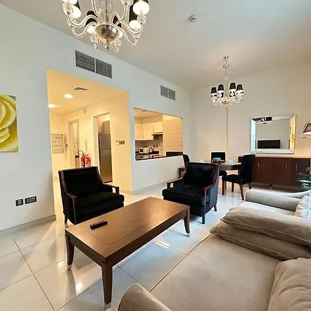 Stunning 1-Bedroom In The Polo Residence, Meydan Dubai Exterior photo