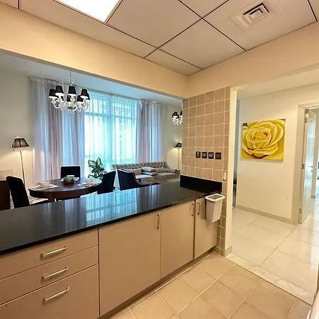 Stunning 1-Bedroom In The Polo Residence, Meydan Dubai Exterior photo