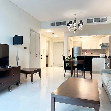 Stunning 1-Bedroom In The Polo Residence, Meydan Dubai Exterior photo