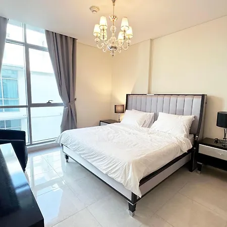 Stunning 1-Bedroom In The Polo Residence, Meydan Dubai Exterior photo