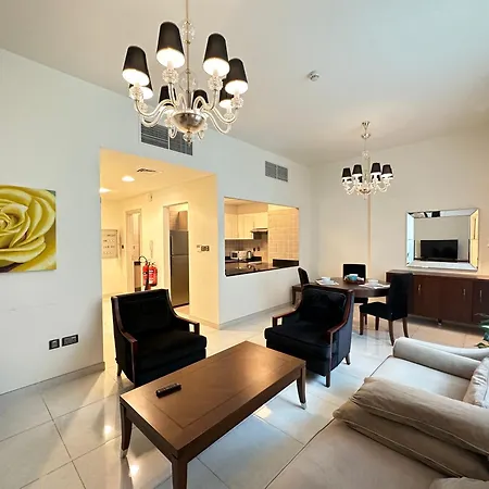 Stunning 1-Bedroom In The Polo Residence, Meydan Dubai Exterior photo