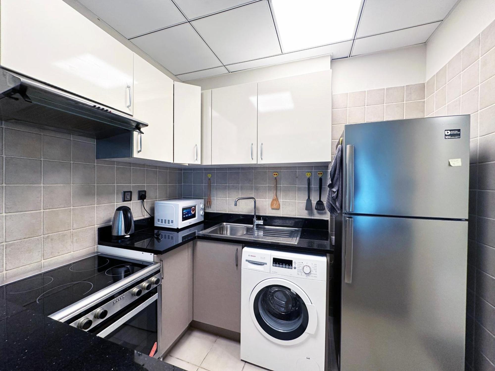 Stunning 1-bedroom In The Polo Residence, Meydan Apartment